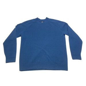Gap Recycled Crewneck Long Sleeve Sweater Men’s Size Large Ibeza Sea Preppy